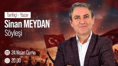 Bayraklı Belediyesi’nin 23 Nisan etkinlikleri, tarihçi-yazar Sinan Meydan’ın katılacağı “Ulusal