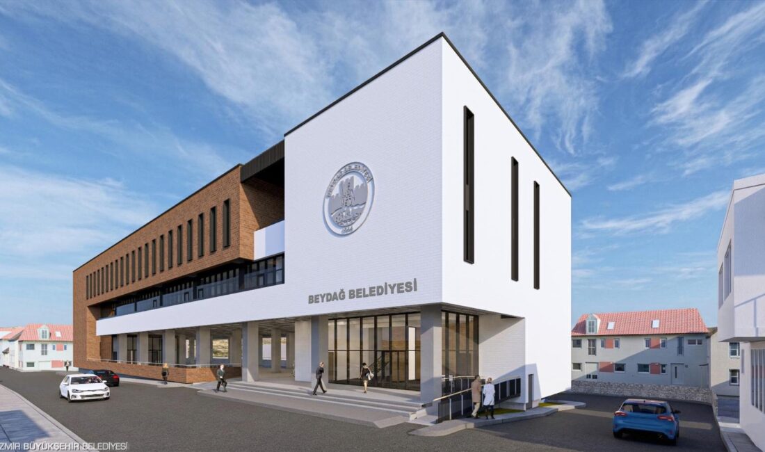 İzmir Büyükşehir Belediyesi, Beydağ’da belediye hizmet binasından pazaryerine kadar birçok