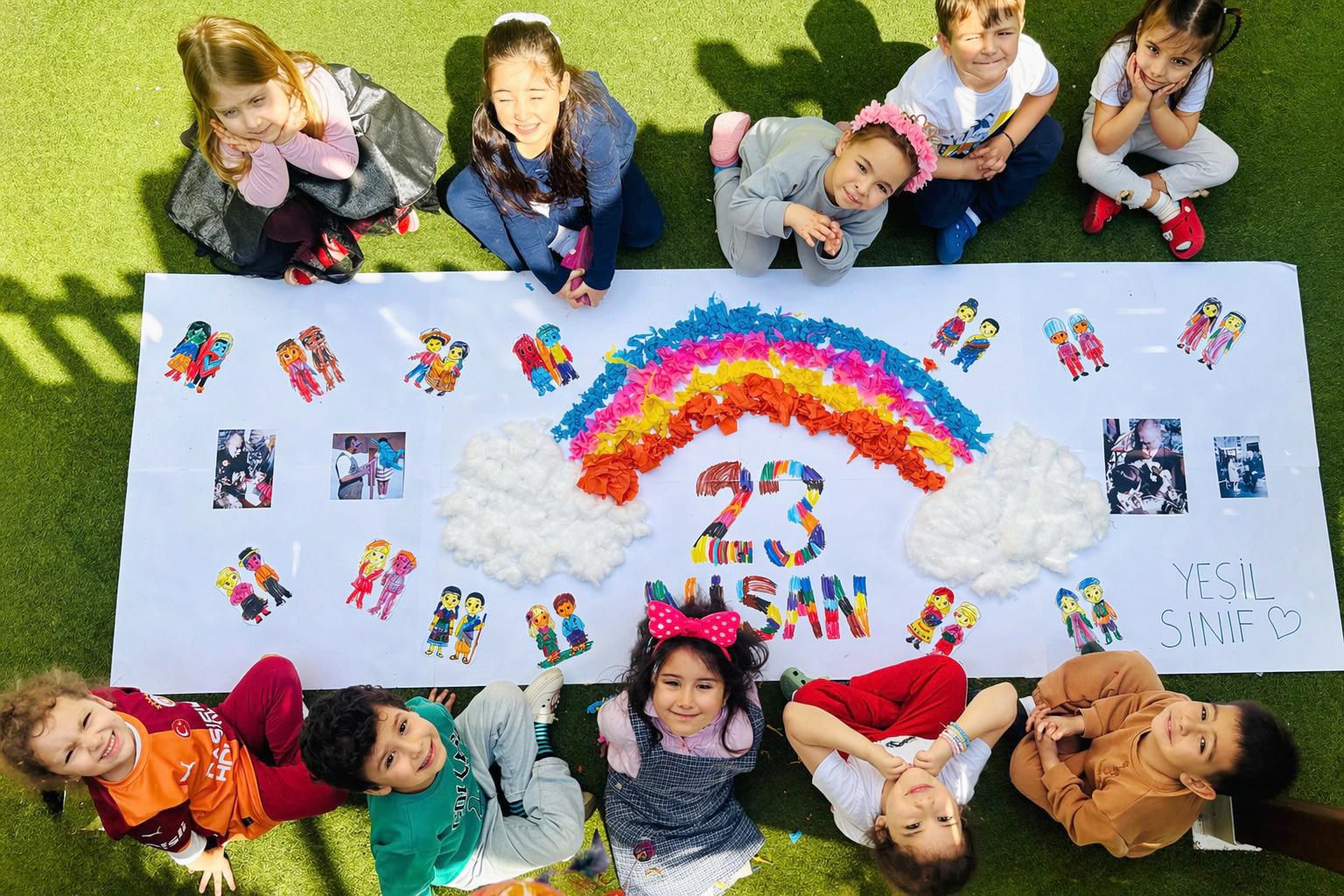 Efeler Belediyesi Gündüz Bakımevlerinde eğitim gören çocuklar, 23 Nisan’ı şiirler,