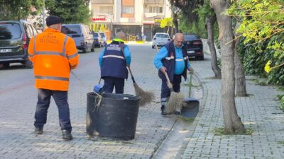 Efeler Belediyesi, Park ve Bahçeler ile Temizlik İşleri ekiplerinin ortak