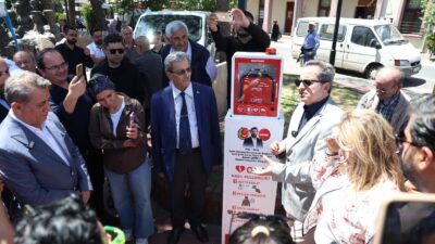 Efeler Belediyesi ve AGC iş birliğiyle kentin 8 noktasına yerleştirilen