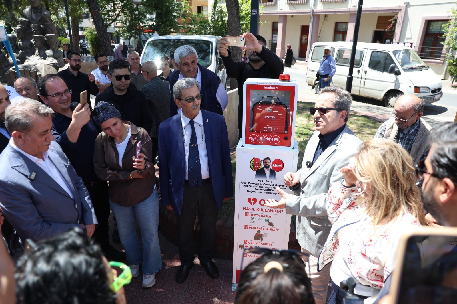 Efeler Belediyesi ve AGC iş birliğiyle kentin 8 noktasına yerleştirilen