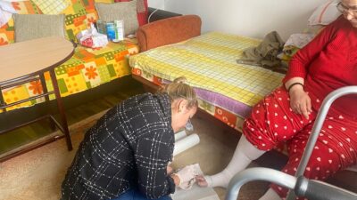 Efeler Belediyesi Sosyal Yardım Ağı (EFESYA) ekipleri, yaşlı, engelli ve