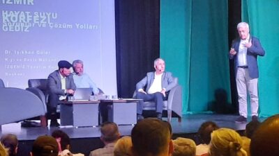 Manisa’da düzenlenen “Hayat Suyu Gediz” panelinde, nehirdeki sanayi ve tarımsal