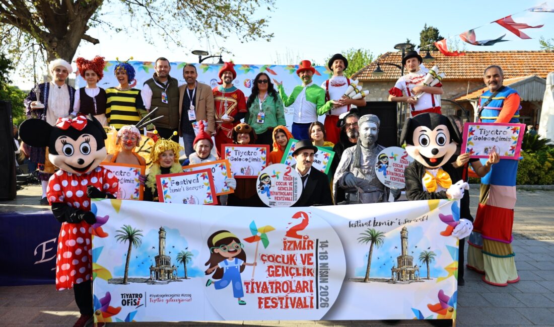 2. İzmir Çocuk ve Gençlik Tiyatroları Festivali’nin kapanışı Efes Selçuk’ta