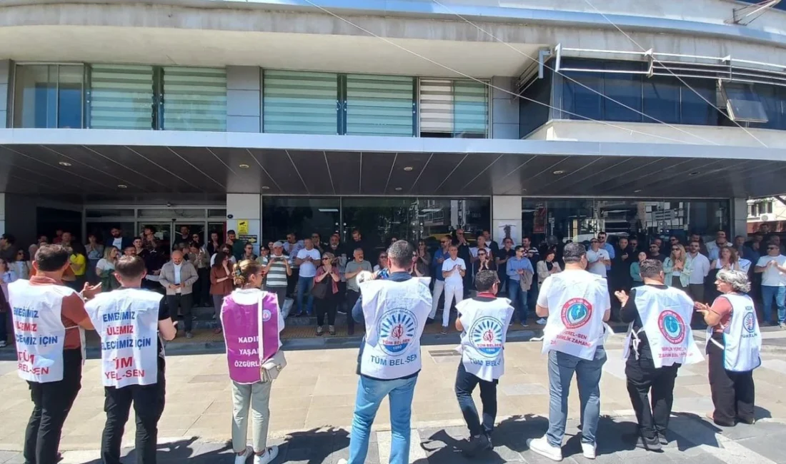 Karşıyaka Belediyesi’nde çalışan memurlar, ödenmeyen alacaklar ve askıya alınan TİS