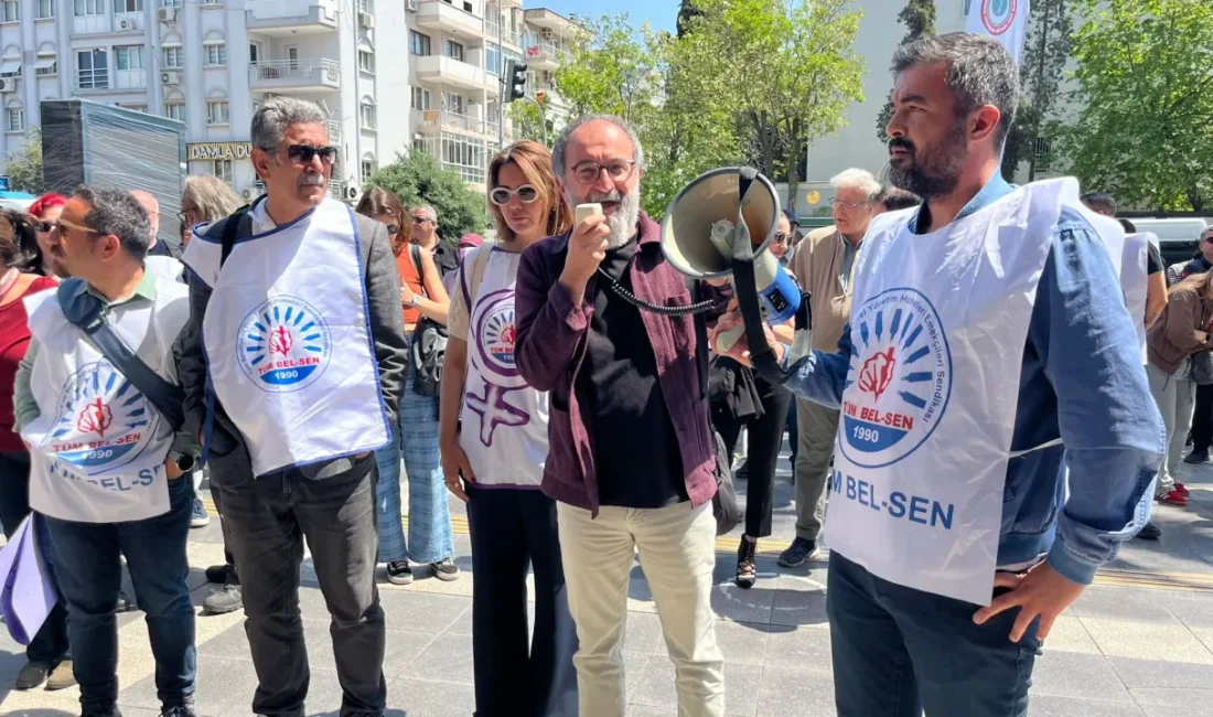 Sosyal Denge Tazminatı kesintisine karşı çıkan Karşıyaka Belediyesi memurları, uzlaşma