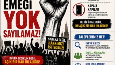 Kuşadası Engelsiz Engelliler Derneği, 1 Mayıs Emek ve Dayanışma Günü’nde