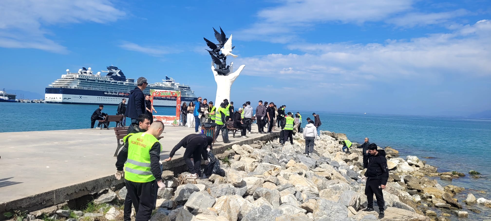 Kuşadası Belediyesi ile MESEM öğrencilerinin iş birliğinde hayata geçirilen proje