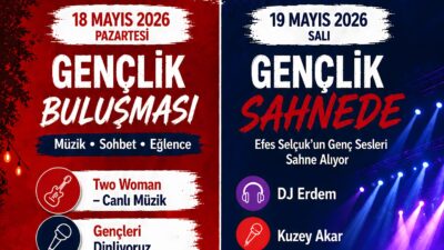 Efes Selçuk Belediyesi, 19 Mayıs kapsamında konser, gençlik buluşması ve