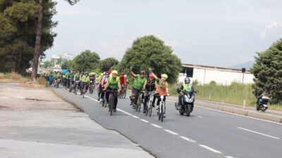 Efeler Belediyesi ve Bisikletliler Derneği Aydın Şubesi iş birliğiyle düzenlenen