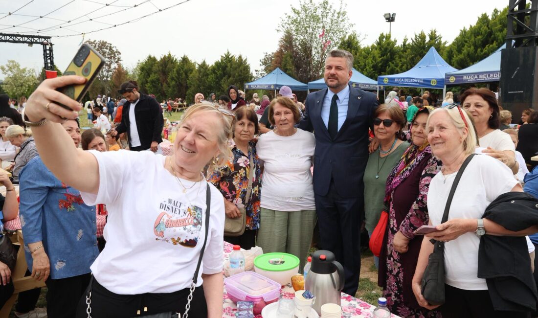 Buca Belediyesi’nin Anneler Günü etkinlikleri, Gölet Tesisleri’nde düzenlenen dev piknik