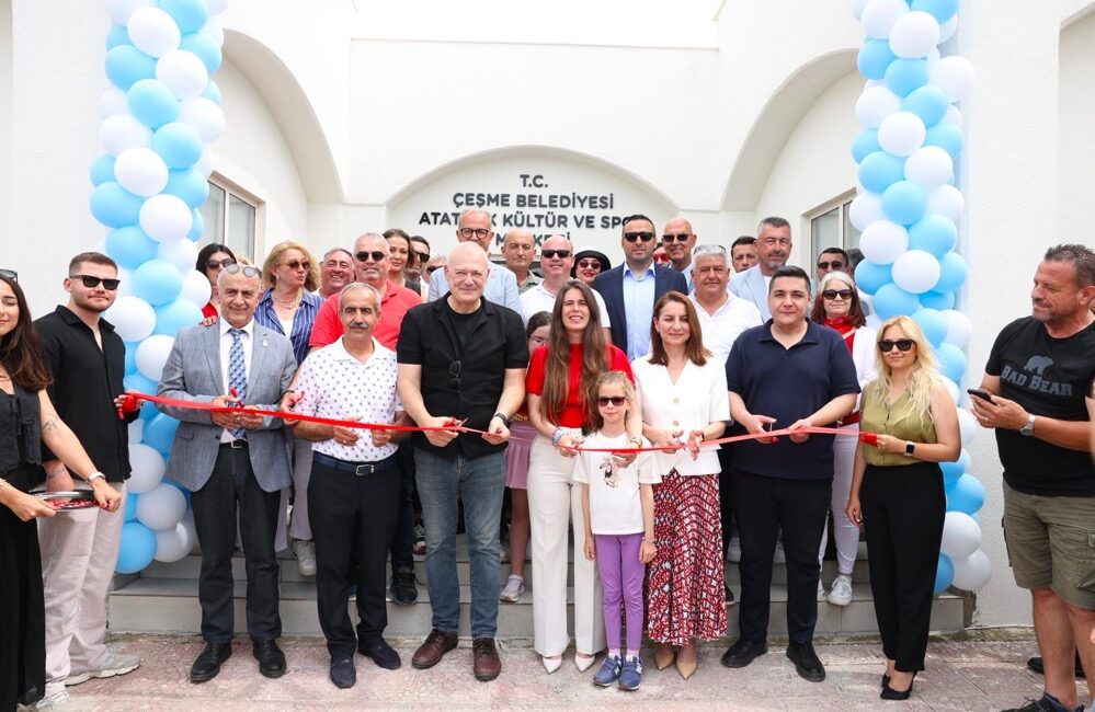 Çeşme’de yeni merkez açıldı: Kültür, sanat ve spor tek çatı altında Çeşme Belediyesi, Ilıca Mahallesi’nde Kültür ve Spor Merkezi’ni 19 Mayıs’ta
