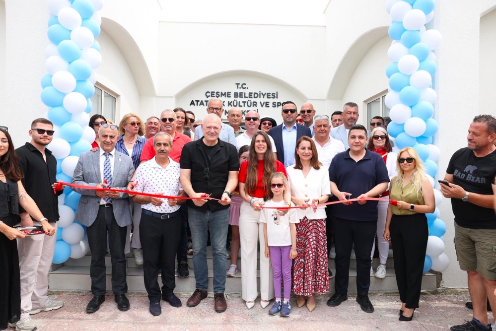 Çeşme Belediyesi, Ilıca Mahallesi’nde Kültür ve Spor Merkezi’ni 19 Mayıs’ta