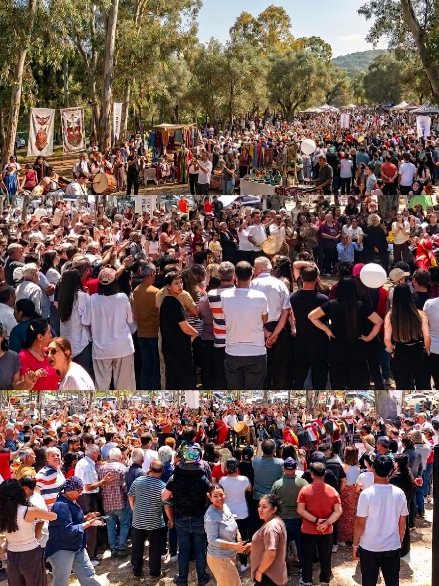 İzmir Varto Derneği’nin 17’ncisini düzenlediği Geleneksel Bahar Şenliği’nde yaklaşık 5