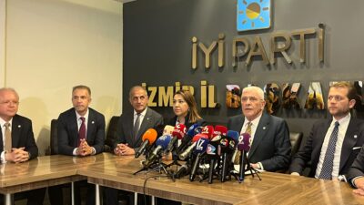 İzmir programı kapsamında basın mensuplarıyla bir araya gelen İYİ Parti