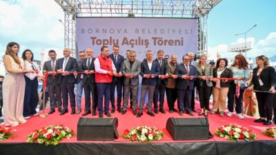 CHP Genel Başkanı Özgür Özel, İzmir programı kapsamında Bornova’da, Sarnıç