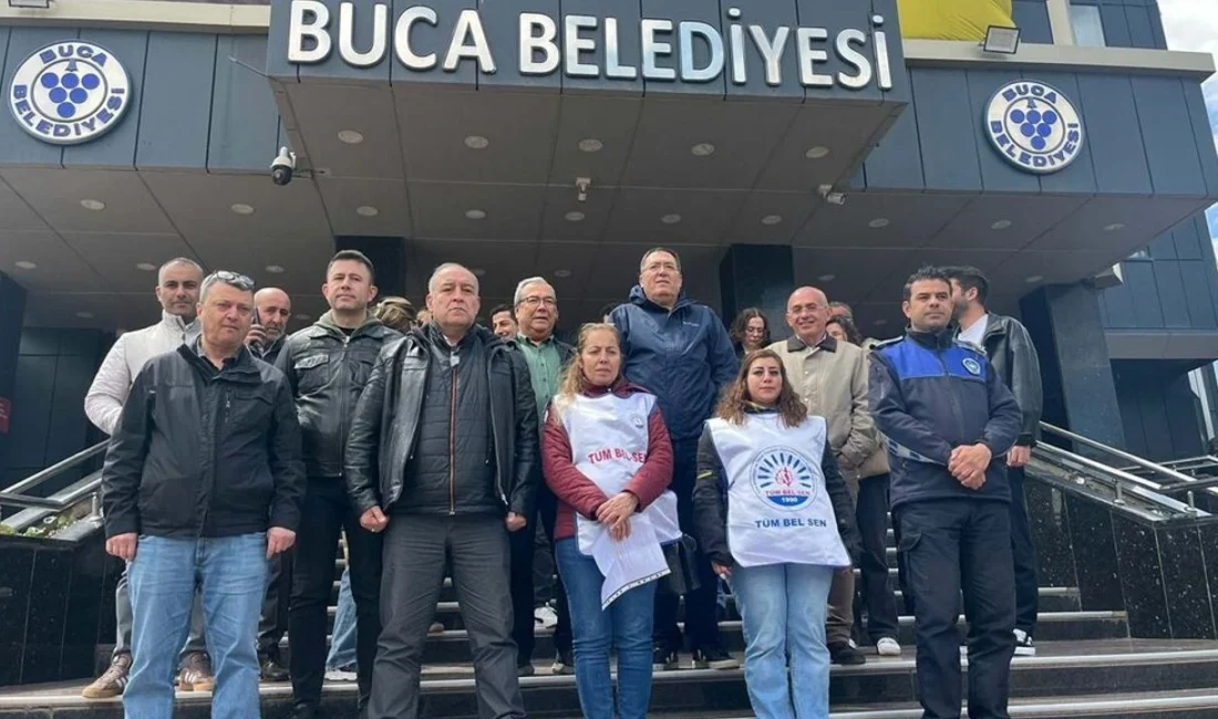 Buca Belediyesi’nde yaklaşık 300 memur, geriye dönük TİS alacakları ve