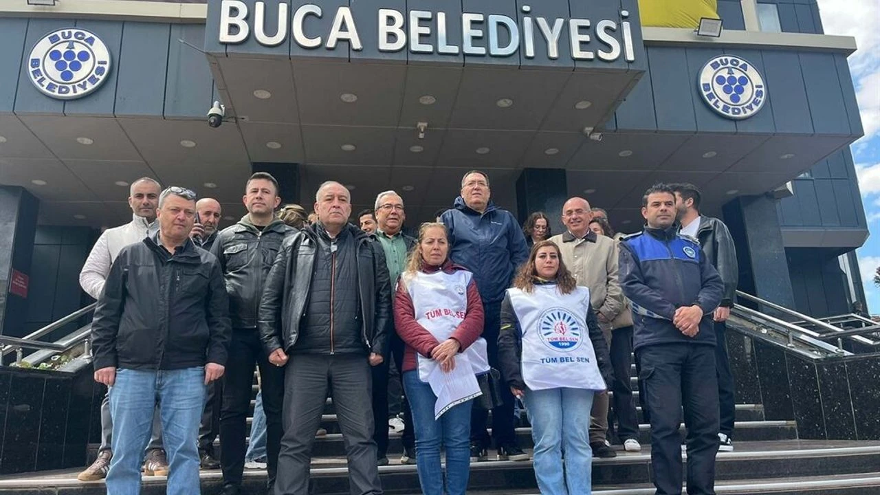 Buca Belediyesi’nde yaklaşık 300 memur, geriye dönük TİS alacakları ve