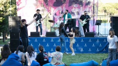 İzBBŞT Gençlik Günleri, Karayel Band konseriyle sona erdi. Etkinlikte 15