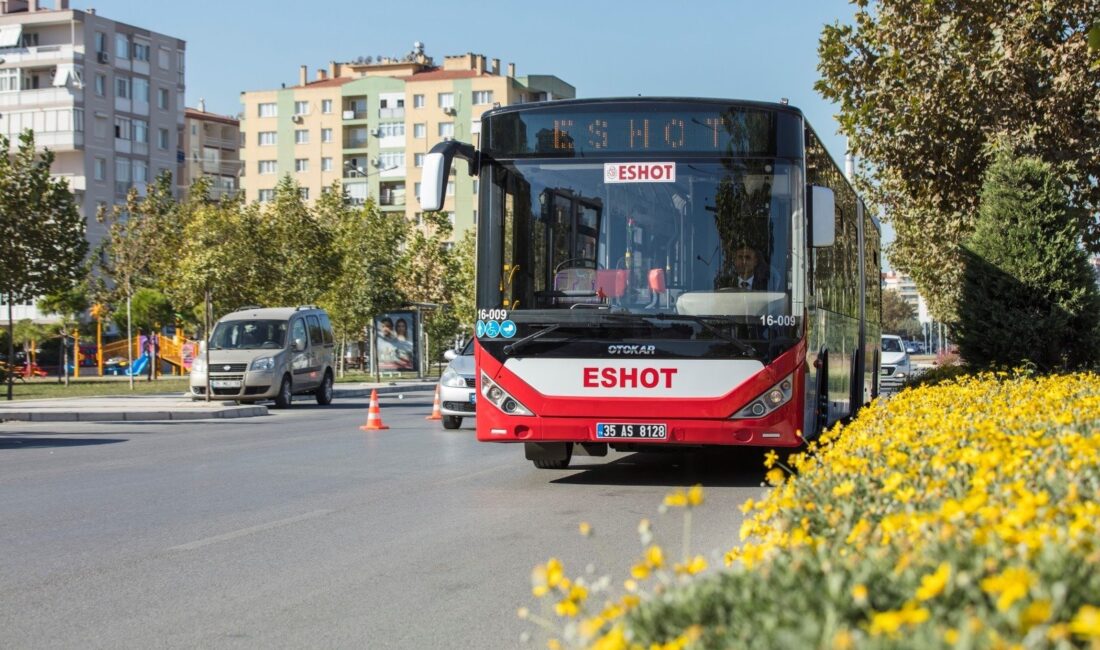 İzmir Büyükşehir Belediyesi, Kurban Bayramı süresince kent içi toplu ulaşımda