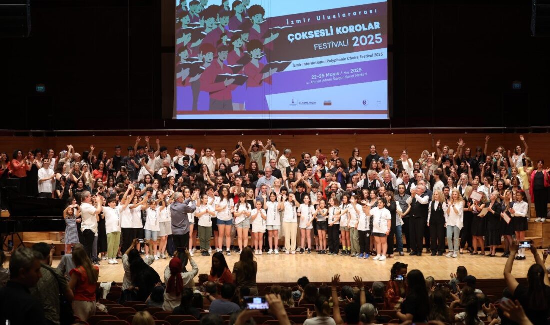 Yunanistan’dan Hakkari’ye korolar İzmir’de buluşuyor İzmir Uluslararası Çoksesli Korolar Festivali, 21-24 Mayıs tarihlerinde 70 koro
