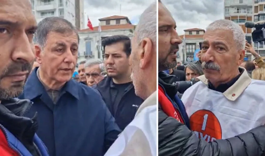 İzmir’de dün 1 Mayıs kutlamalarında yaşanan kısa süreli gerginliğin ardından