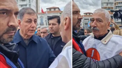 İzmir’de dün 1 Mayıs kutlamalarında yaşanan kısa süreli bir gerginliğin