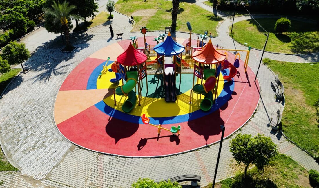 Narlıdere Belediyesi, parkları daha güvenli ve konforlu hale getirmek için