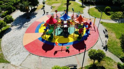 Narlıdere Belediyesi, parkları daha güvenli ve konforlu hale getirmek için