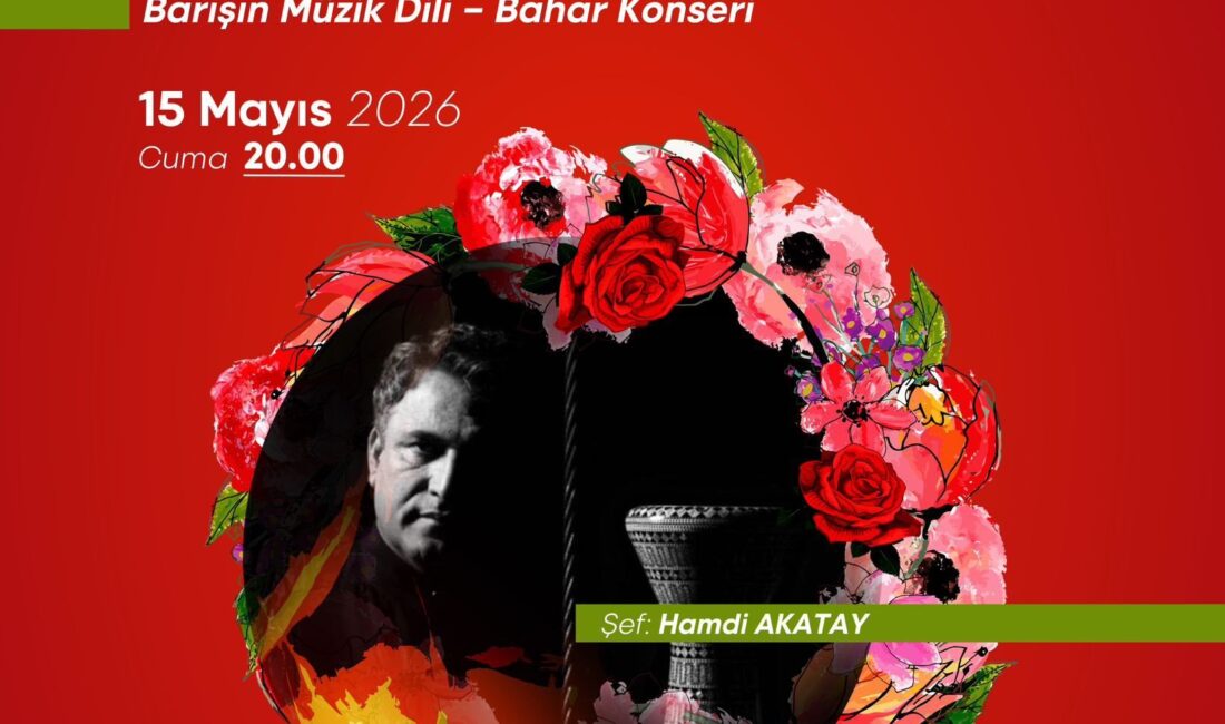 İzmir Büyükşehir Belediyesi’nin düzenlediği “Barışın Müzik Dili – Bahar Konseri”nde