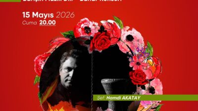 İzmir Büyükşehir Belediyesi’nin düzenlediği “Barışın Müzik Dili – Bahar Konseri”nde