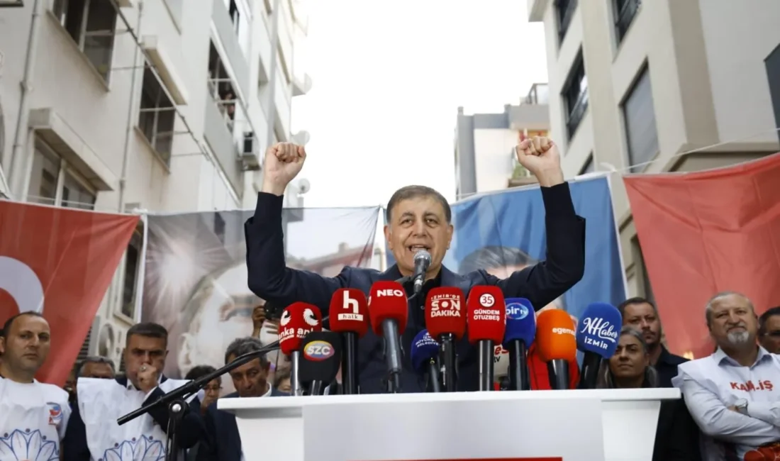 İzmir Büyükşehir Belediye Başkanı Cemil Tugay, CHP Genel Merkezi’ne yönelik