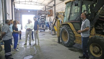 Karşıyaka Belediyesi, bu yıl kurulan Makine İkmal Bakım ve Onarım