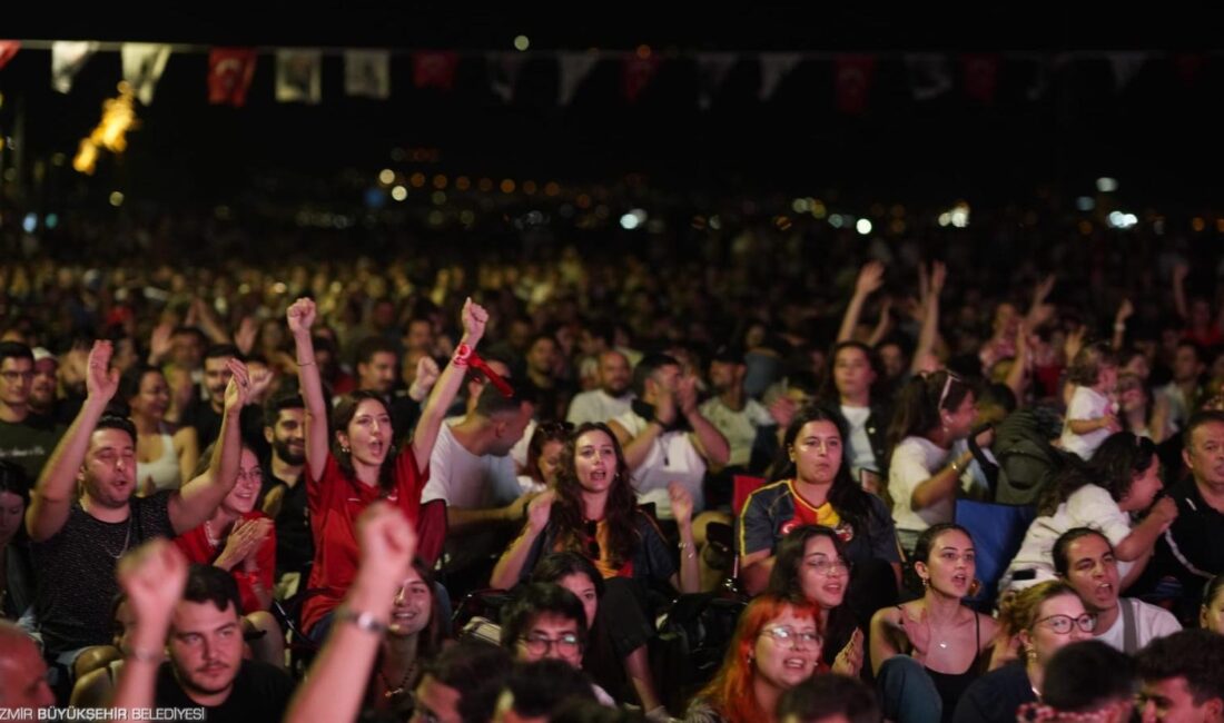 İzmir’de dünya kupası heyecanı dev ekranlarda yaşanacak İzmir Büyükşehir Belediyesi, 2026 Dünya Kupası’nda A Milli Takım’ın maçlarını
