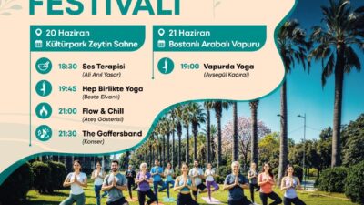 İzmir Büyükşehir Belediyesi tarafından 20-21 Haziran’da yapılacak İzmir Yoga Festivali’ne