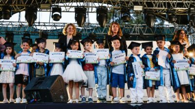 İzmir Büyükşehir Belediyesi Sosyal Hizmet Etkinlik Merkezlerinden hizmet alan çocuklar,