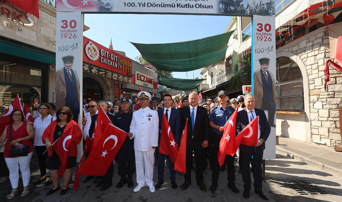 Büyük Önder Gazi Mustafa Kemal Atatürk’ün Urla’ya gelişinin 100. yılı,
