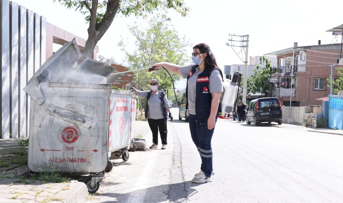 Bayraklı Belediyesi, yaz aylarında artan sivrisinek ve haşere sorununa karşı
