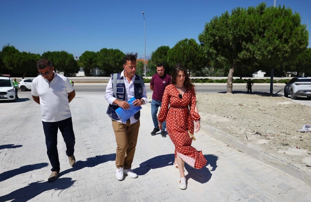 Çeşme Belediyesi, Fahrettinpaşa Mahallesi ile Mamurbaba arasında yeni ulaşım bağlantısını