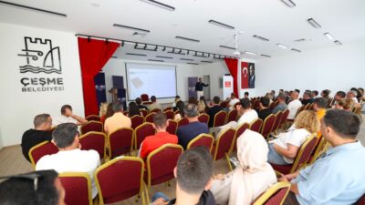 Çeşme Belediyesi'nin ev sahipliğinde düzenlenen üç günlük eğitim programına yedi
