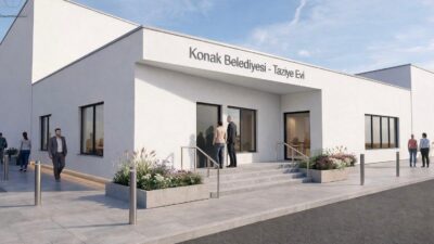 Konak’ta dayanışma kültürünü güçlendirecek Beştepeler Taziye Evi’nin temel atma törenine