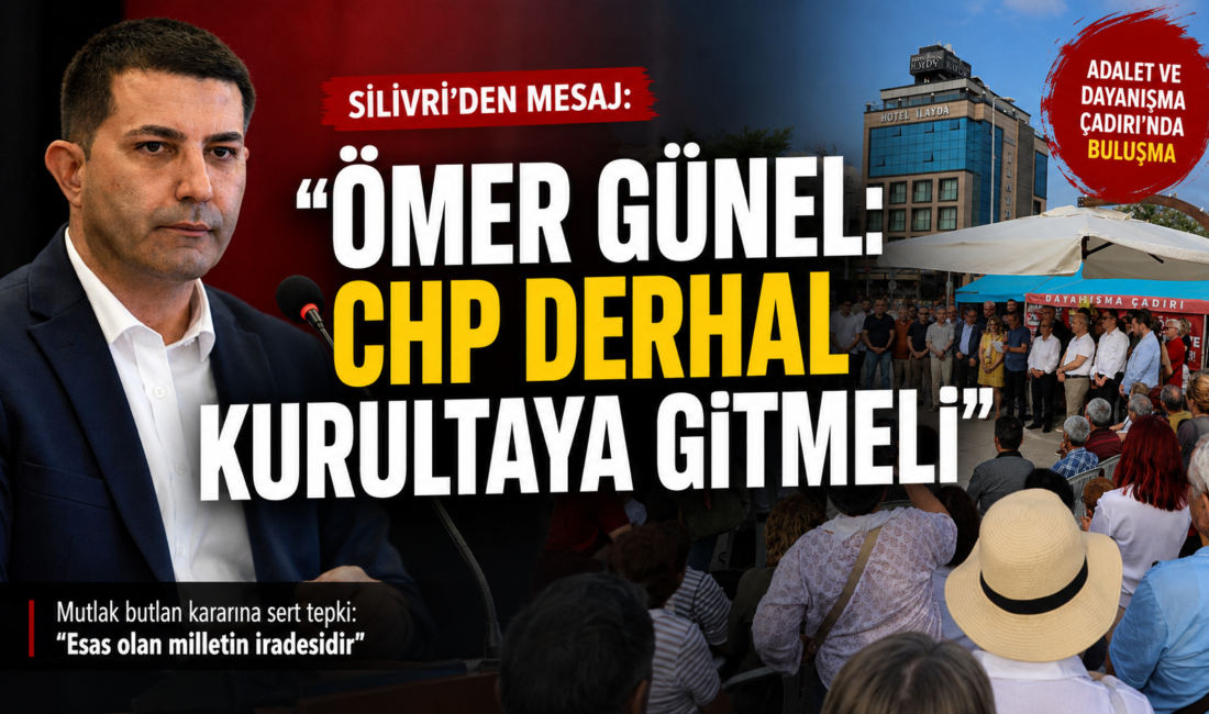 Silivri’de tutuklu bulunan Başkan Ömer Günel, CHP’ye kurultay çağrısı yaptı Kuşadası Belediyesi’nin tutuklu başkanı Ömer Günel, CHP’deki ‘mutlak butlan’ gelişmesinin