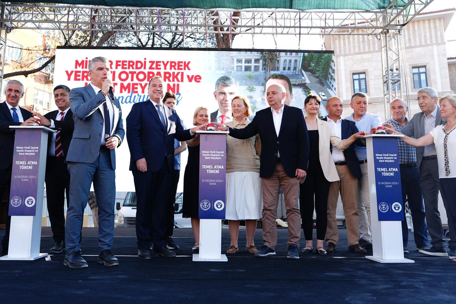 Manisa Büyükşehir Belediyesi ile Soma Belediyesi iş birliğinde hayata geçirilecek