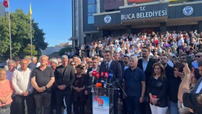 CHP İzmir İl Başkanlığı, Buca ve Güzelbahçe belediyelerine yönelik operasyonların