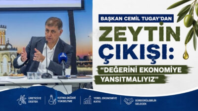 İzmir Büyükşehir Belediyesi’nin kurduğu Zeytin Konseyi ikinci kez toplandı. İzmir’in