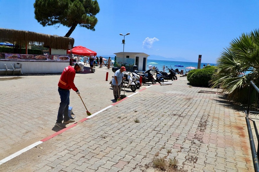 Menderes Belediyesi, Kurban Bayramı tatili boyunca sahil bölgeleri ağırlıklı olmak