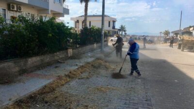Didim Belediyesi ekipleri yaz aylarının yaklaşmasıyla bilirkte nüfus yoğunluğunun artmaya