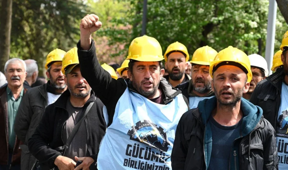 Bağımsız Maden-İş Sendikası, hakları için yeniden direnişe geçen Doruk Madencilik