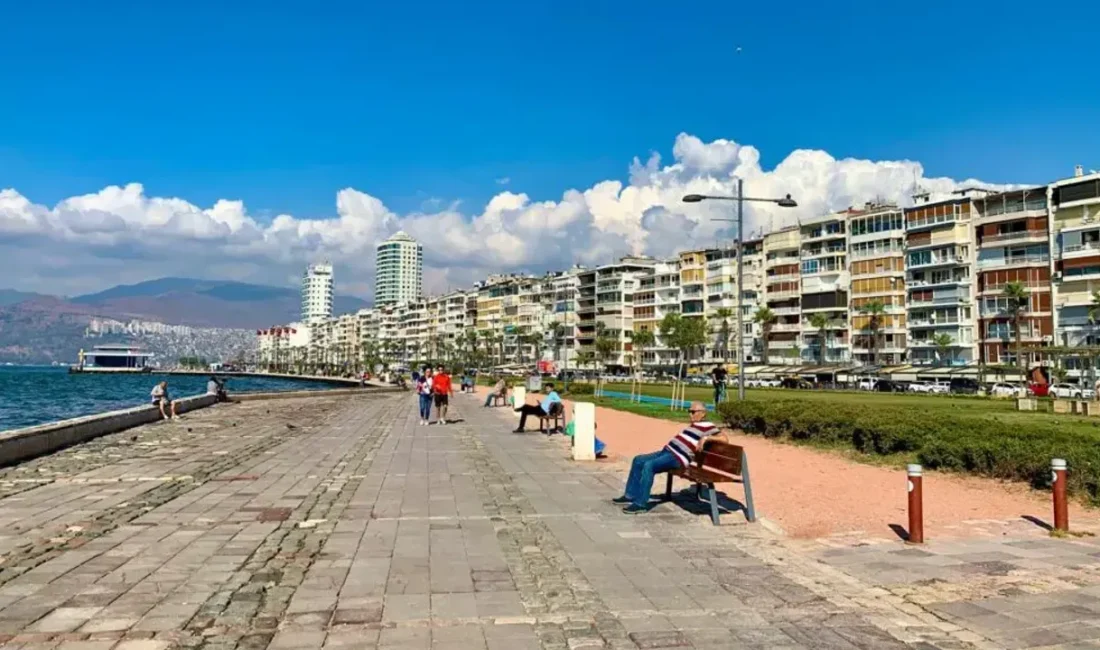 Meteoroloji Genel Müdürlüğü'nün tahminlerine göre İzmir'de yeni hafta boyunca yağış